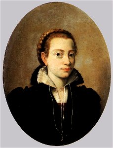 Sofonisba Anguissola - Self-Portrait - WGA00702. Free illustration for personal and commercial use.