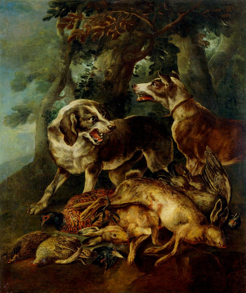 Angelo Maria Crivelli - Psa in divjačina