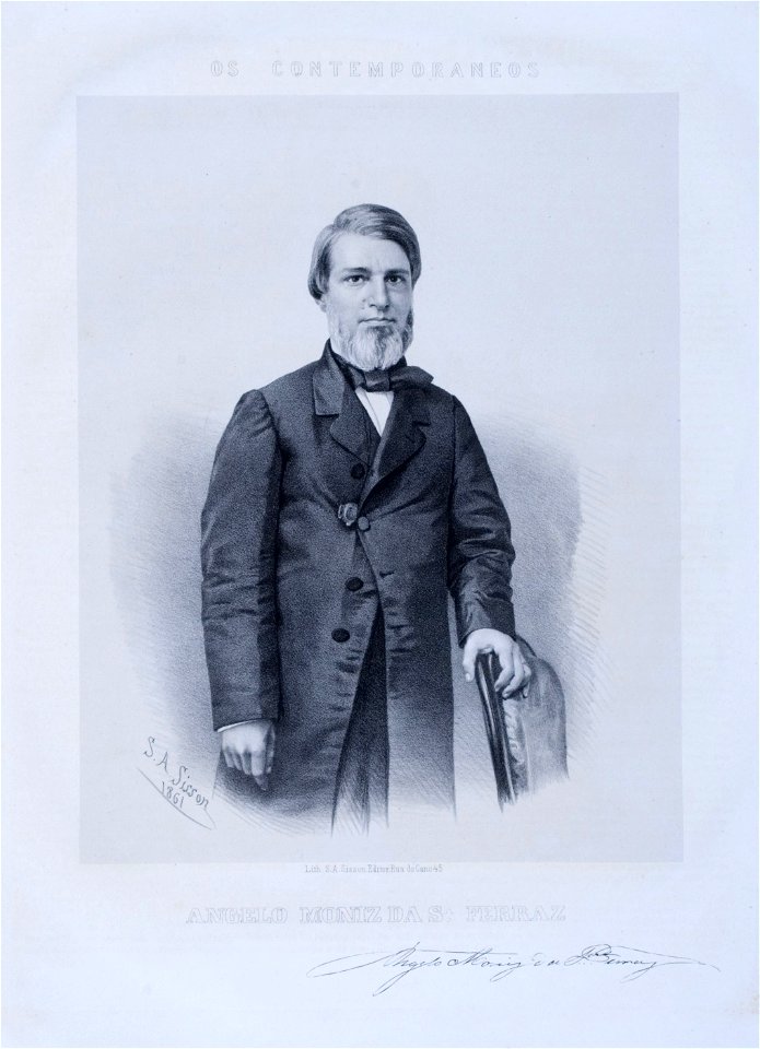 Angelo Moniz da Sa. Ferraz - Litografia