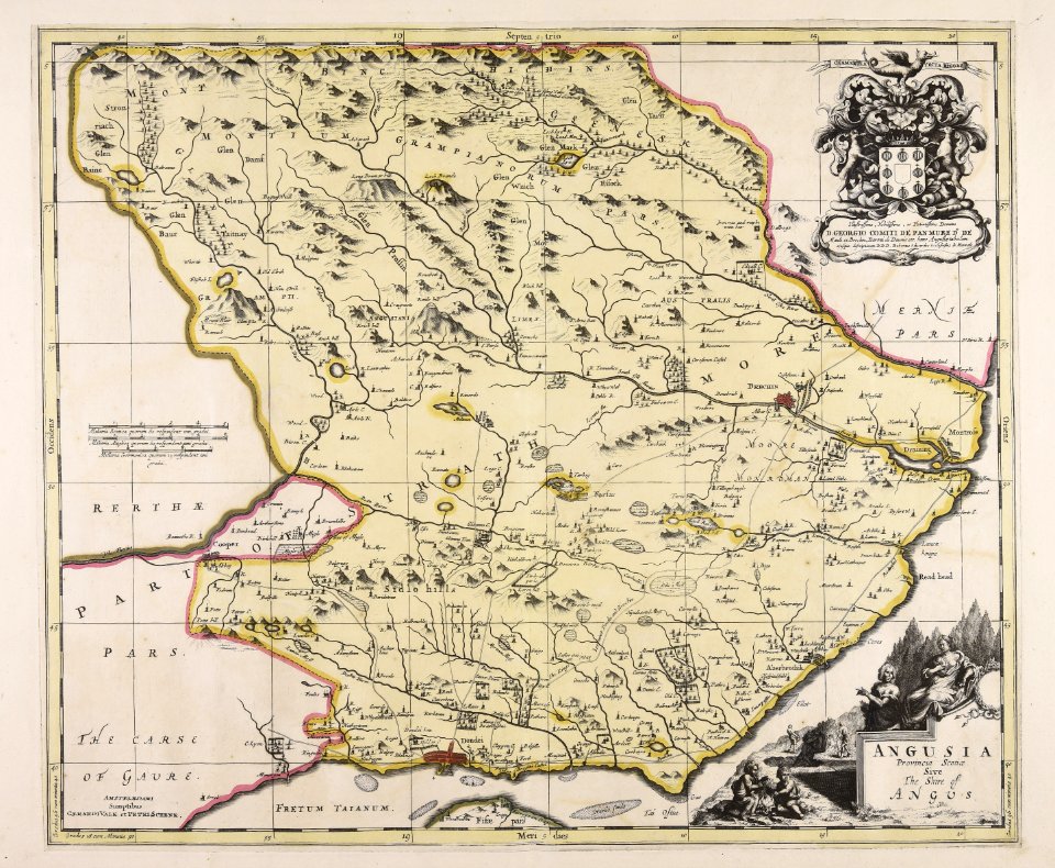 Angusia provincia Scotiae, sive, The shire of Angus - CBT 6590170