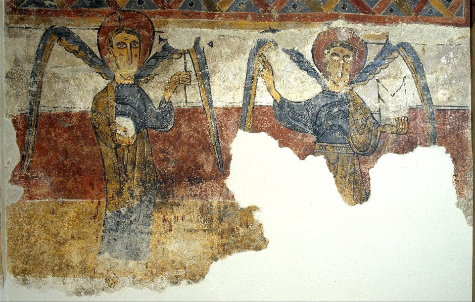 Angels from Santa Maria de Taüll - Google Art Project
