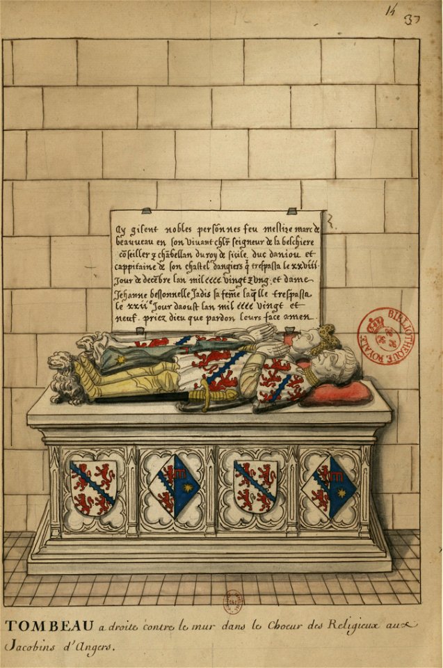 Angers tomb