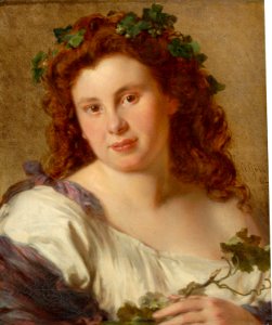 Angilbert Göbel - Bacchantin, 1862