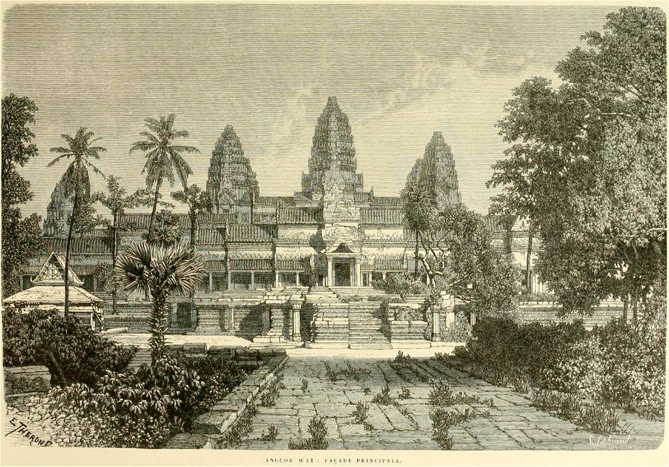 Angkor Wat west gate