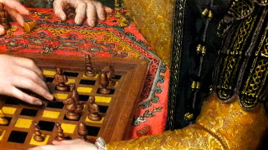 Anguissola The Chess Game (detail) 02