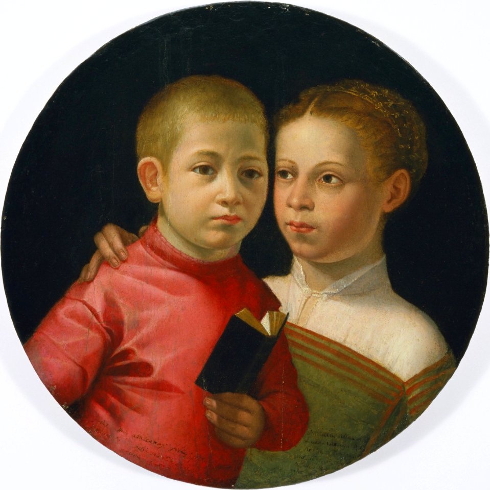 Sofonisba Anguissola - Portrait of a Boy and Girl of the Attavanti Family (1580s)