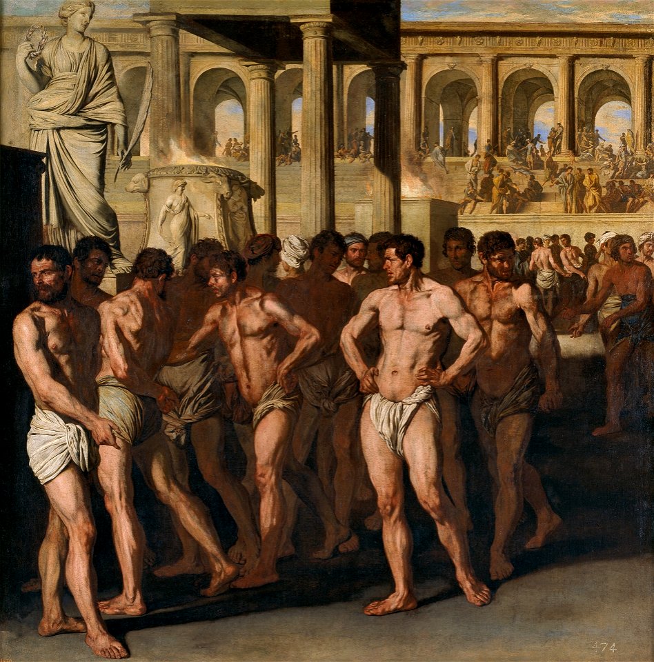 Aniello Falcone - Roman athletes