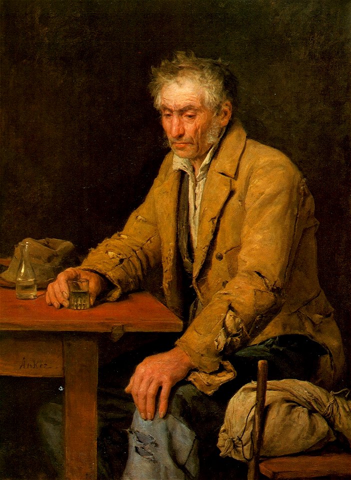 Anker Der Trinker 1868