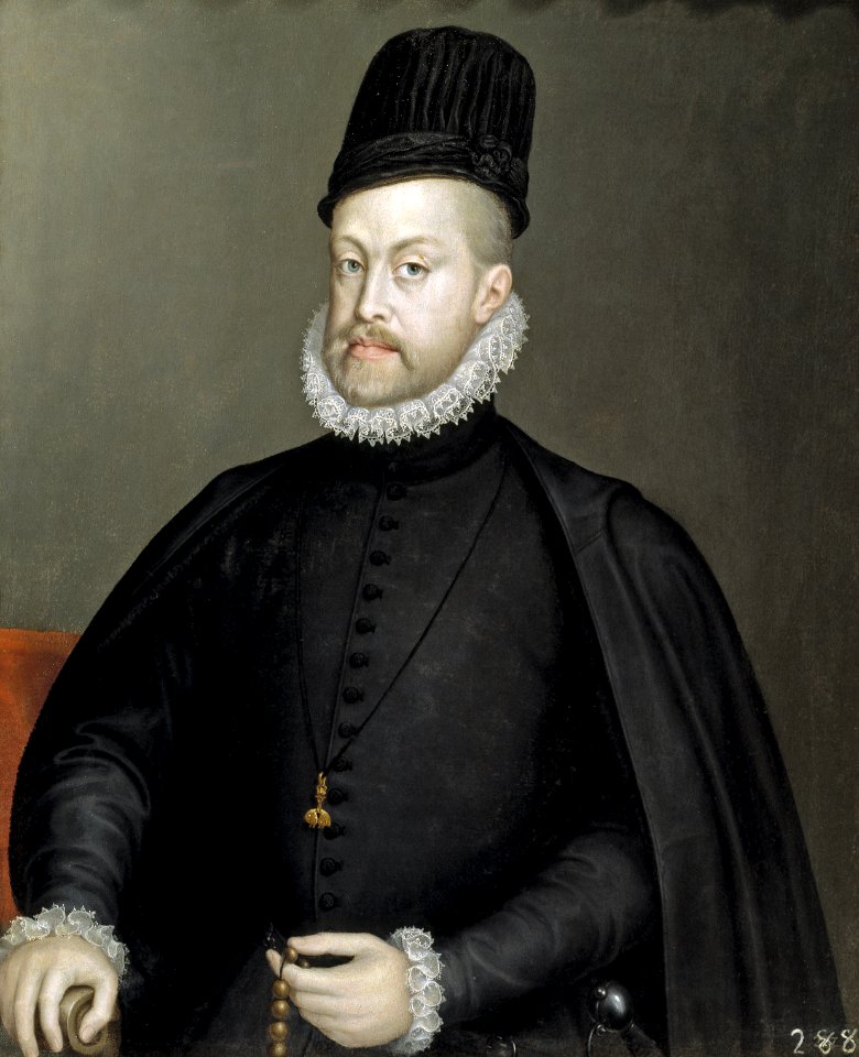 Portrait of Philip II of Spain by Sofonisba Anguissola - 002b