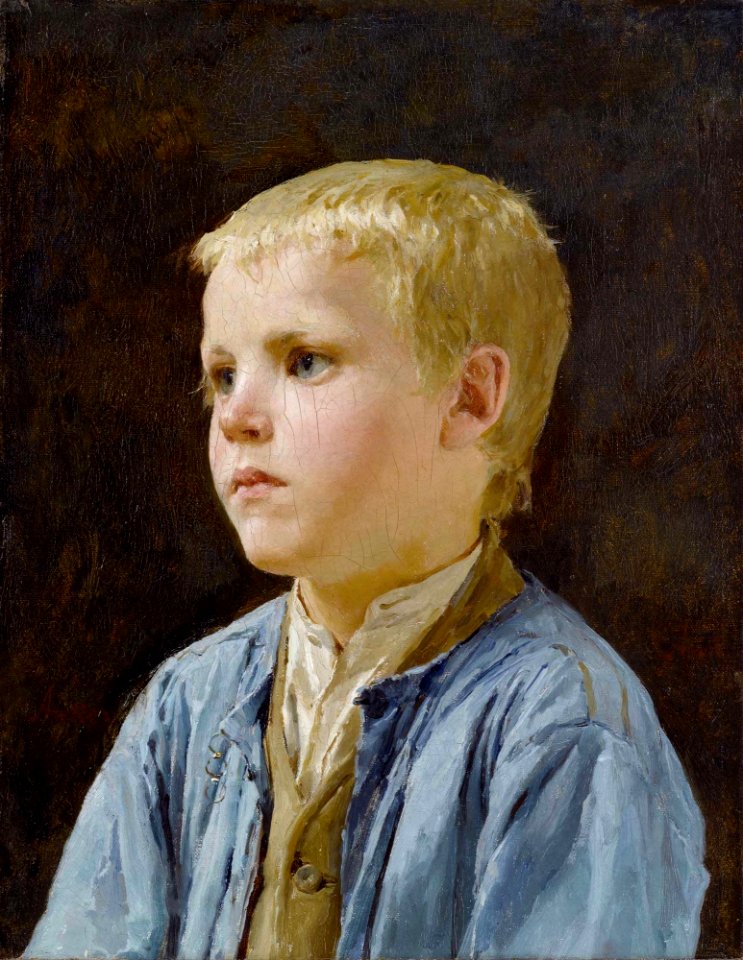 Albert Anker - Knabenbildnis (02)