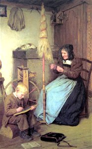 Anker Die Arbeitsamen.1883