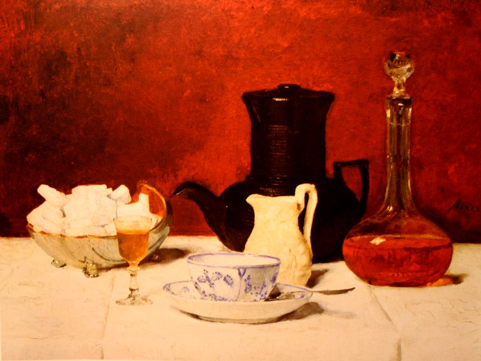 Anker Stilleben Kaffee und Cognac 1877