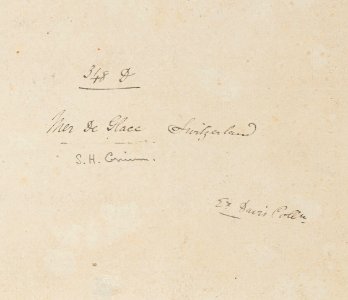 Ann - Mer de Glace - Switzerland-Anon-Grimm-98741-Verso