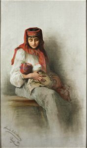 Anna Bilińska - Wieśniaczka z dzieckiem
