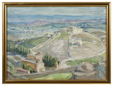 Anna Boberg - Study from Gethsemane - NM 3483 - Nationalmuseum
