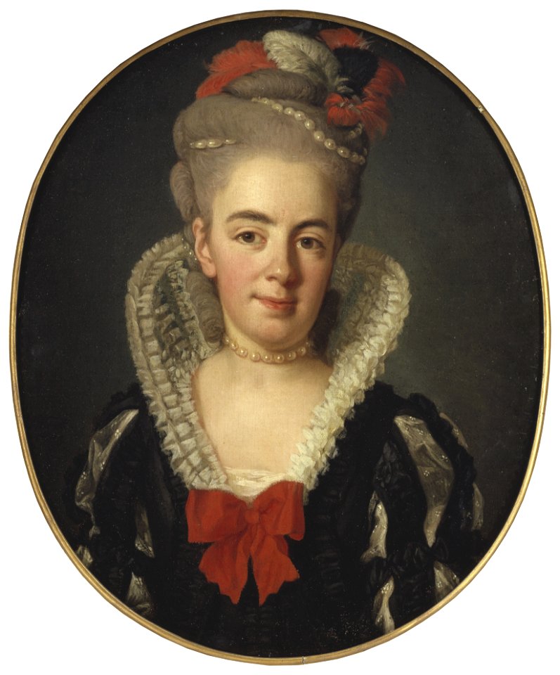 Anna Charlotta Stapelmohr, 1754-1791, g Schröderheim (Per Krafft d.ä.) - Nationalmuseum - 15701