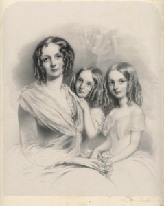 Anna Constantia (née Beresford), Lady Thynne; Selina Thynne; Emily Thynne by Richard James Lane