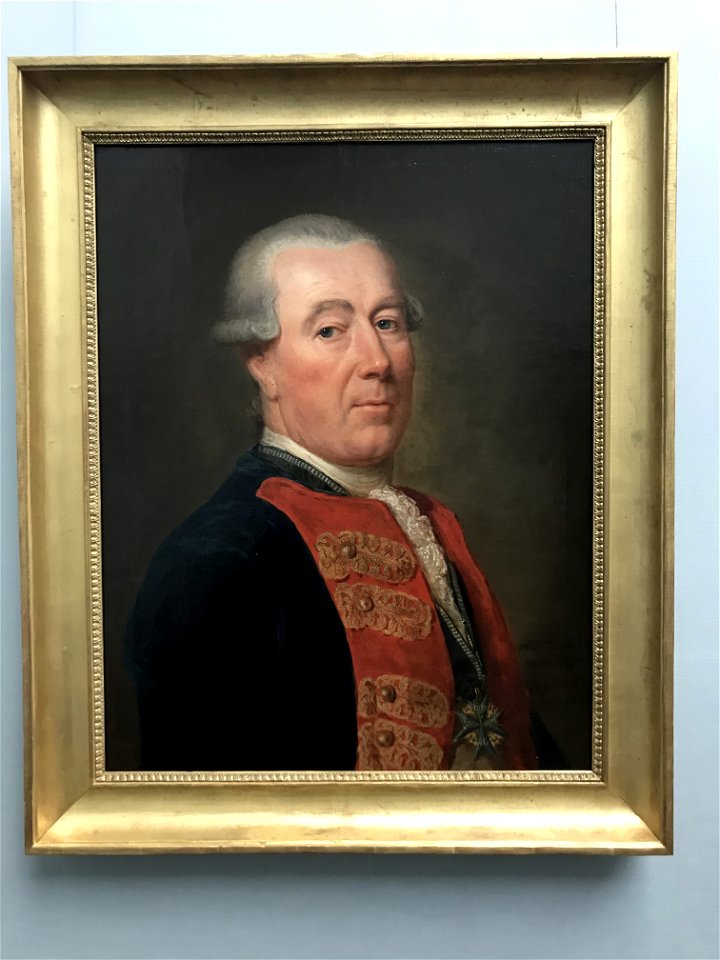 Anna Dorothea Therbusch - Portrait of Alexander Friedrich von Woldeck