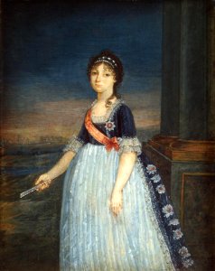 Anna Fjodorovna of Russia by anonim (1799-1800, Hermitage). Free illustration for personal and commercial use.