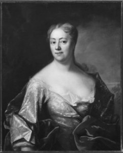 Anna Maria Falkenberg af Bålby, 1679-1744, g. Sparre (Johan Henrik Scheffel) - Nationalmuseum - 14871