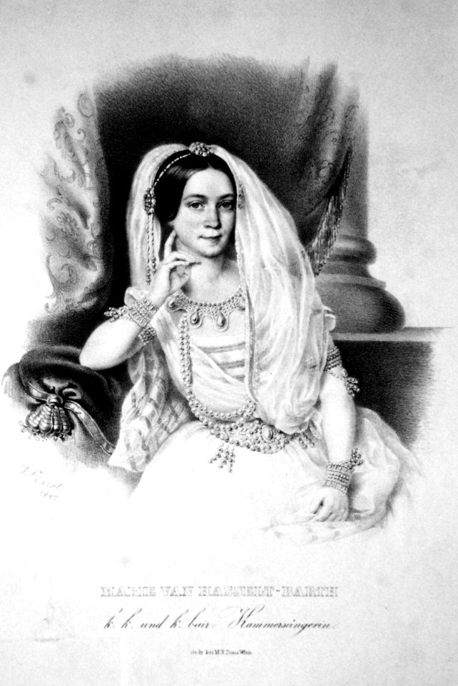Anna Maria Wilhelmine van Hasselt-Barth Litho