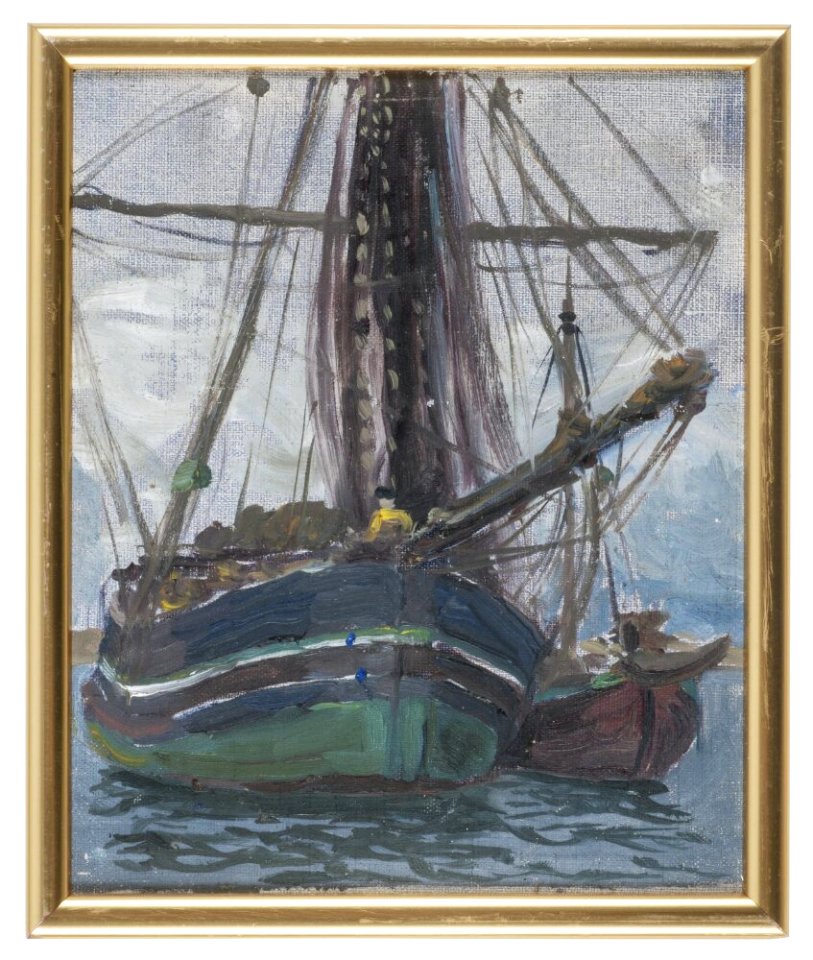Anna Boberg - Fog Rising from the Sea. Study from Lofoten - NM 3415 - Nationalmuseum