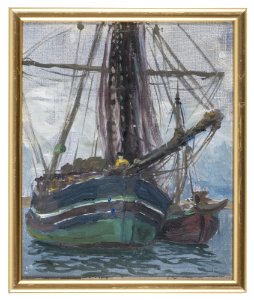 Anna Boberg - Fog Rising from the Sea. Study from Lofoten - NM 3415 - Nationalmuseum