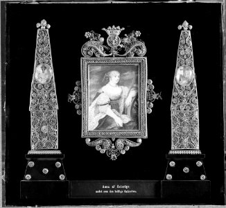 Anna Maria, 1601-1666, infantinna av Spanien, gift med kung Ludvig XIII av Frankrike - Nationalmuseum - 39300