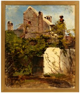 Anna Nordlander - Portal's Manor. Study - NM 3631 - Nationalmuseum