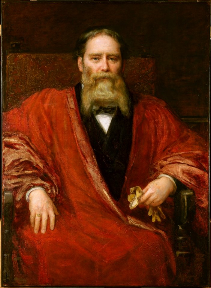 Anna Lea Merritt - James Russell Lowell (1819-1891) - H103 - Harvard Art Museums