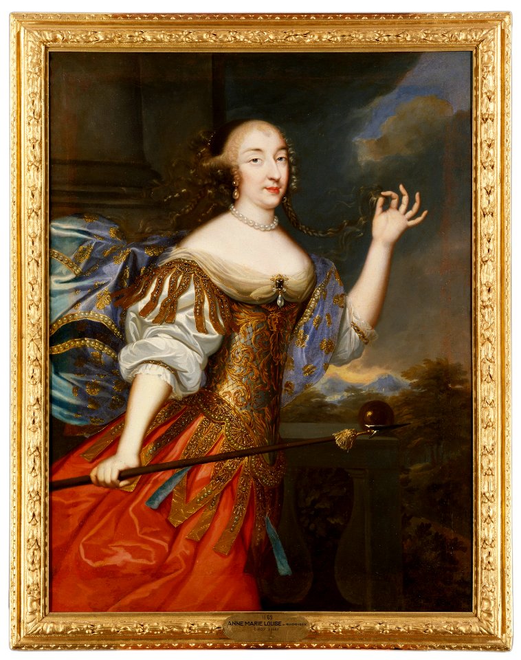 Anna Maria Lovisa 1627-1693, hertiginna av Montpensier - Nationalmuseum - 15839