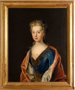 Anna Leszczynska, 1699-1717, prinsessa av Polen (Johan Starbus) - Nationalmuseum - 15962. Free illustration for personal and commercial use.