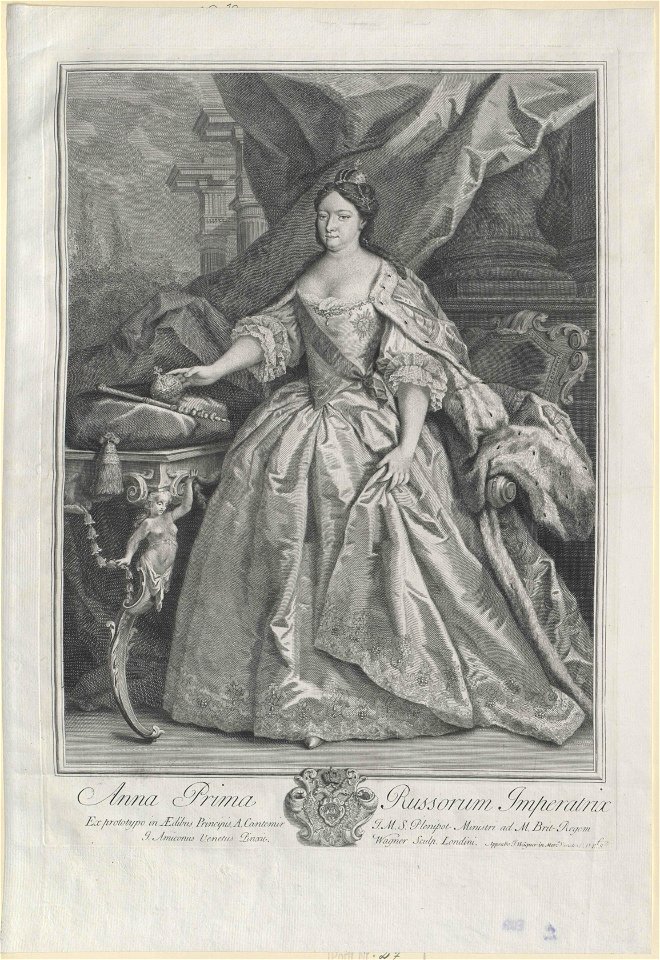 Anna of Russia (engraving) 05