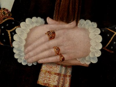 Anna of Denmark, Duchess of Saxony (AT KHM GG3141 2012-03-30 Detail 08)