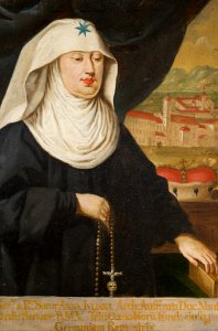 Anna Gatherine Gonzaga as a widow