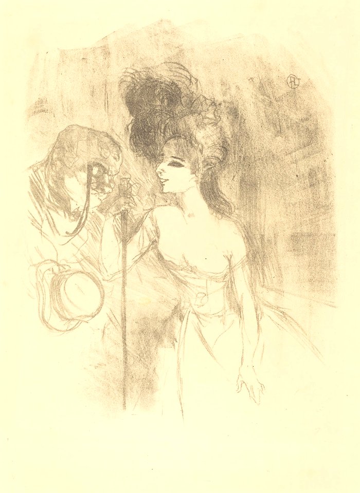 Anna Held et Baldy (1896) - H.T. Lautrec