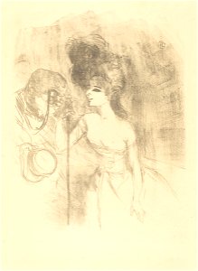 Anna Held et Baldy (1896) - H.T. Lautrec