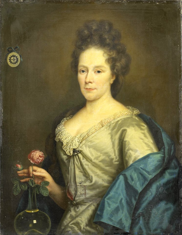 Anna Maria van Hogendorp (1655-1727). Tweede echtgenote van François Leydecker Rijksmuseum SK-A-827