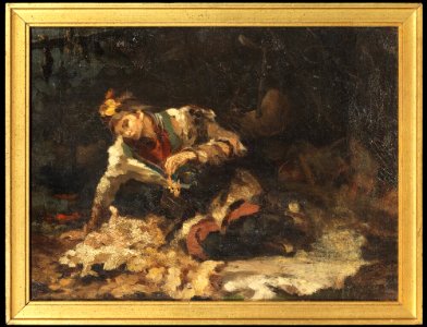 Anna Nordlander - Sami Woman and her Child - NM 3627 - Nationalmuseum