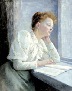 Anna Sahlstén - Woman by the Window
