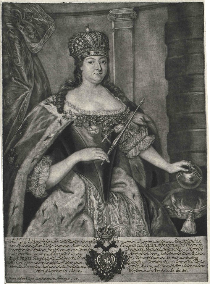 Anna of Russia (engraving) 03