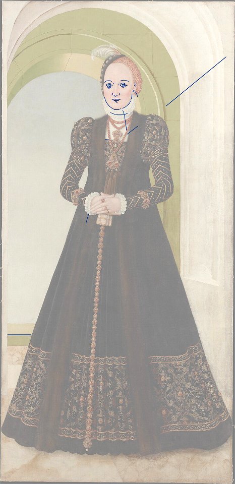 Anna of Denmark, Duchess of Saxony (AT KHM GG3141 2013-01-18 IRR mapping)
