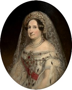 Anna Pavlovna by C.T.von Neff (1856, Ekaterinburg)