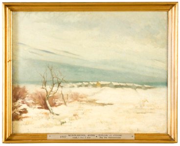 Anna Nordlander - Mountain Village II. Study - NM 5257 - Nationalmuseum