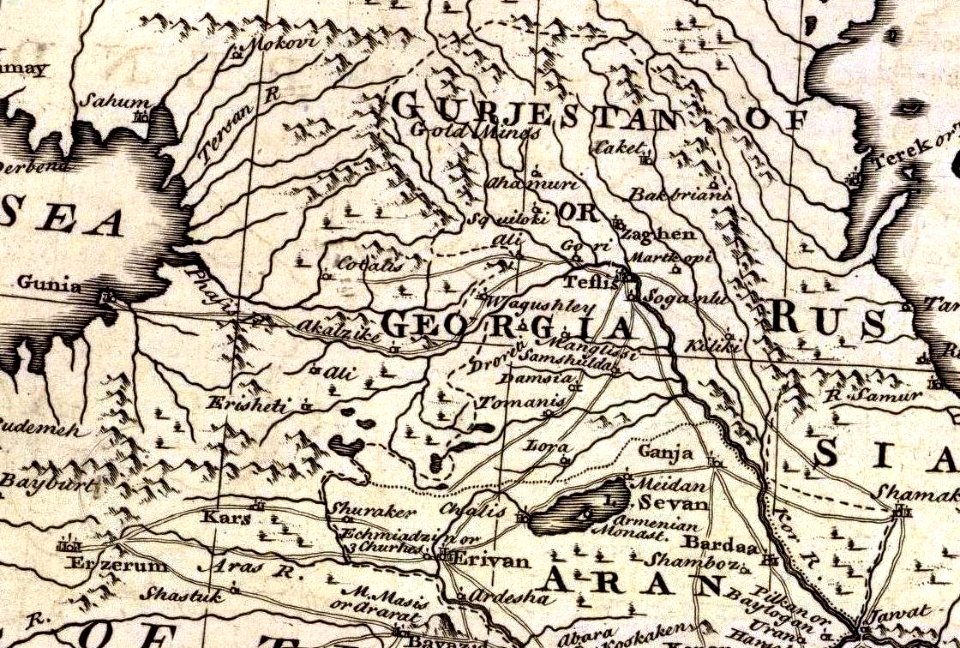 Bowen, Emanuel. Persia, adjacent countries. 1747 (BA)