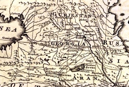 Bowen, Emanuel. Persia, adjacent countries. 1747 (BA)