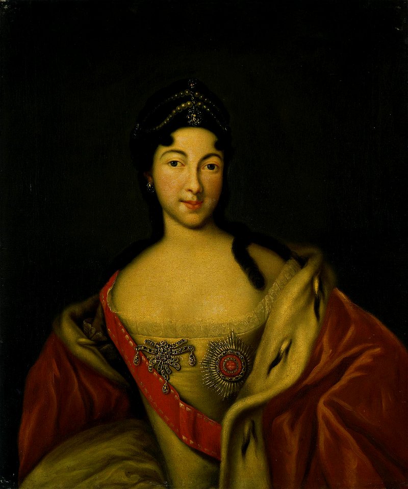 Anna Petrovna by anonymous (19th c., Hermitage)