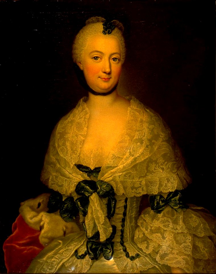 Anna Rosina Matthieu - Portrait of a Lady 1754