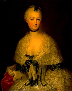 Anna Rosina Matthieu - Portrait of a Lady 1754