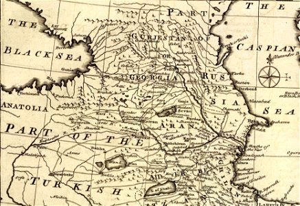 Bowen, Emanuel. Persia, adjacent countries. 1747 (B)